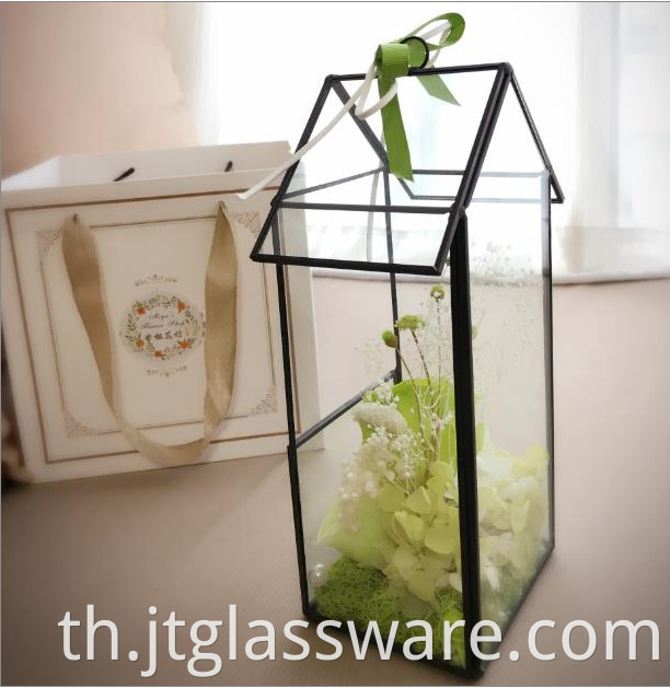 Design Hanging Glass Geometric Terrarium 